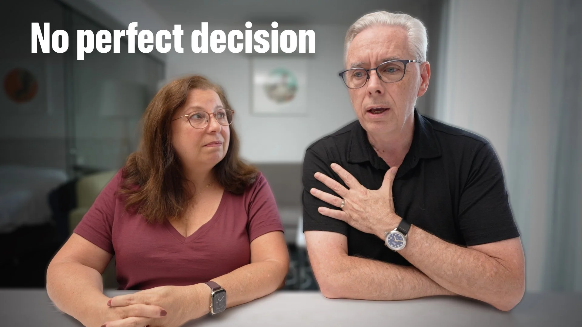 We were halfway around the world when we got the news