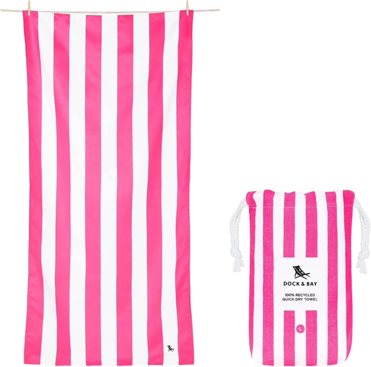 Dock & Bay Beach Towel and Bag