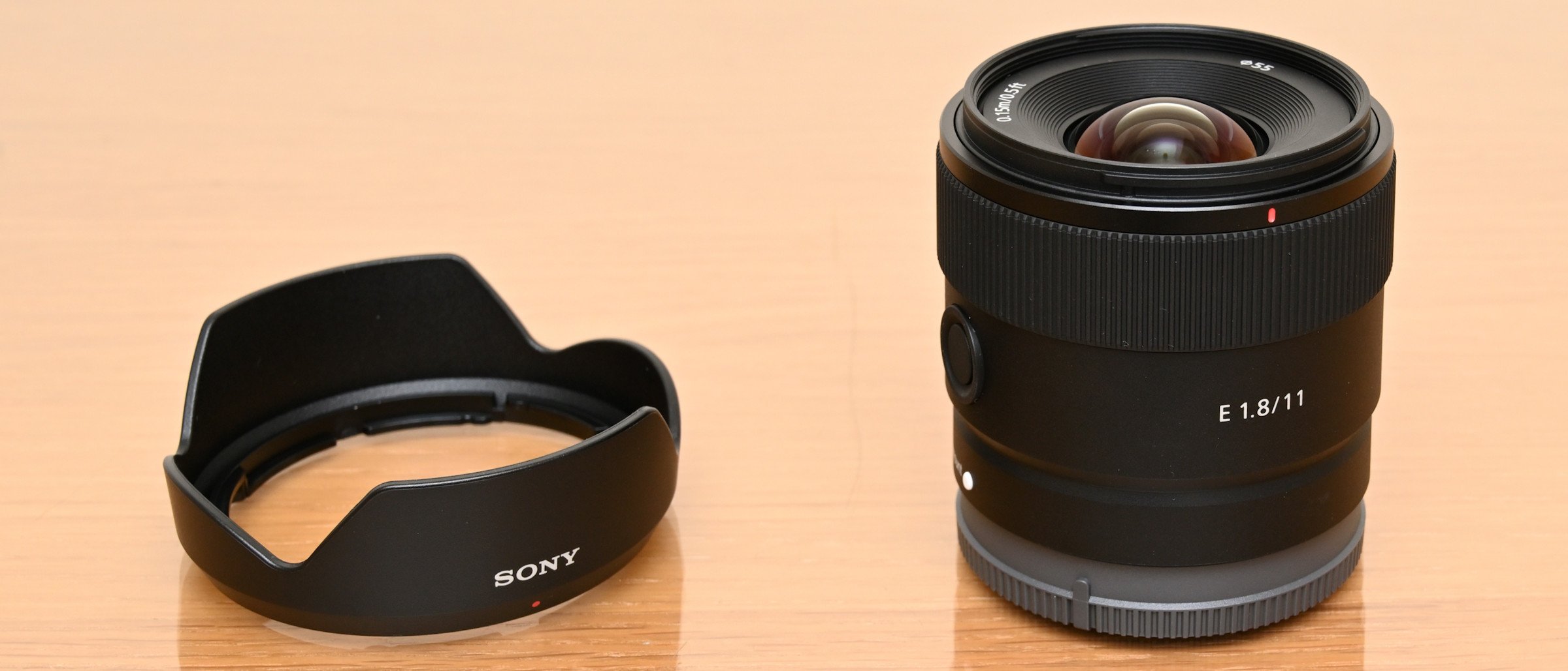 Sony E 11mm f1.8 Lens