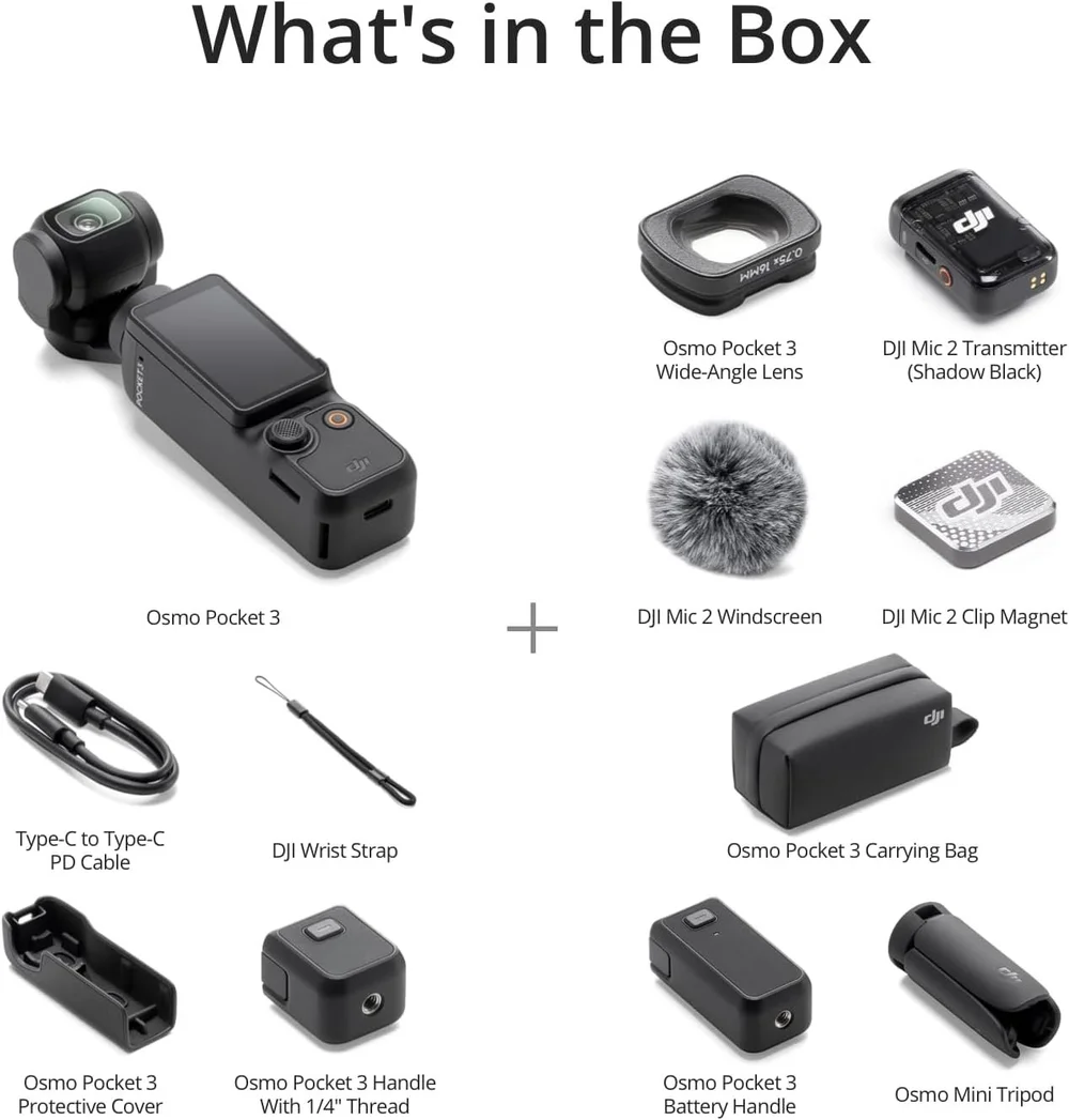 DJI Osmo Pocket 3 Creator Combo — Finding Gina Marie 