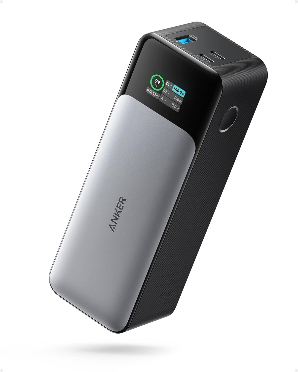Anker Power Bank, 24,000mAh 3-Port Portable Charger with 140W Output