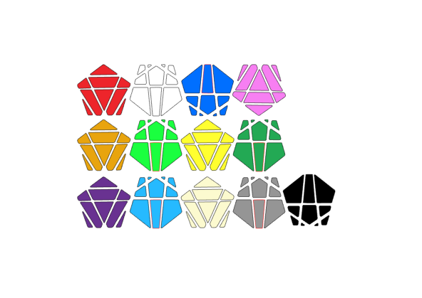 Axis Megaminx (Thingiverse)