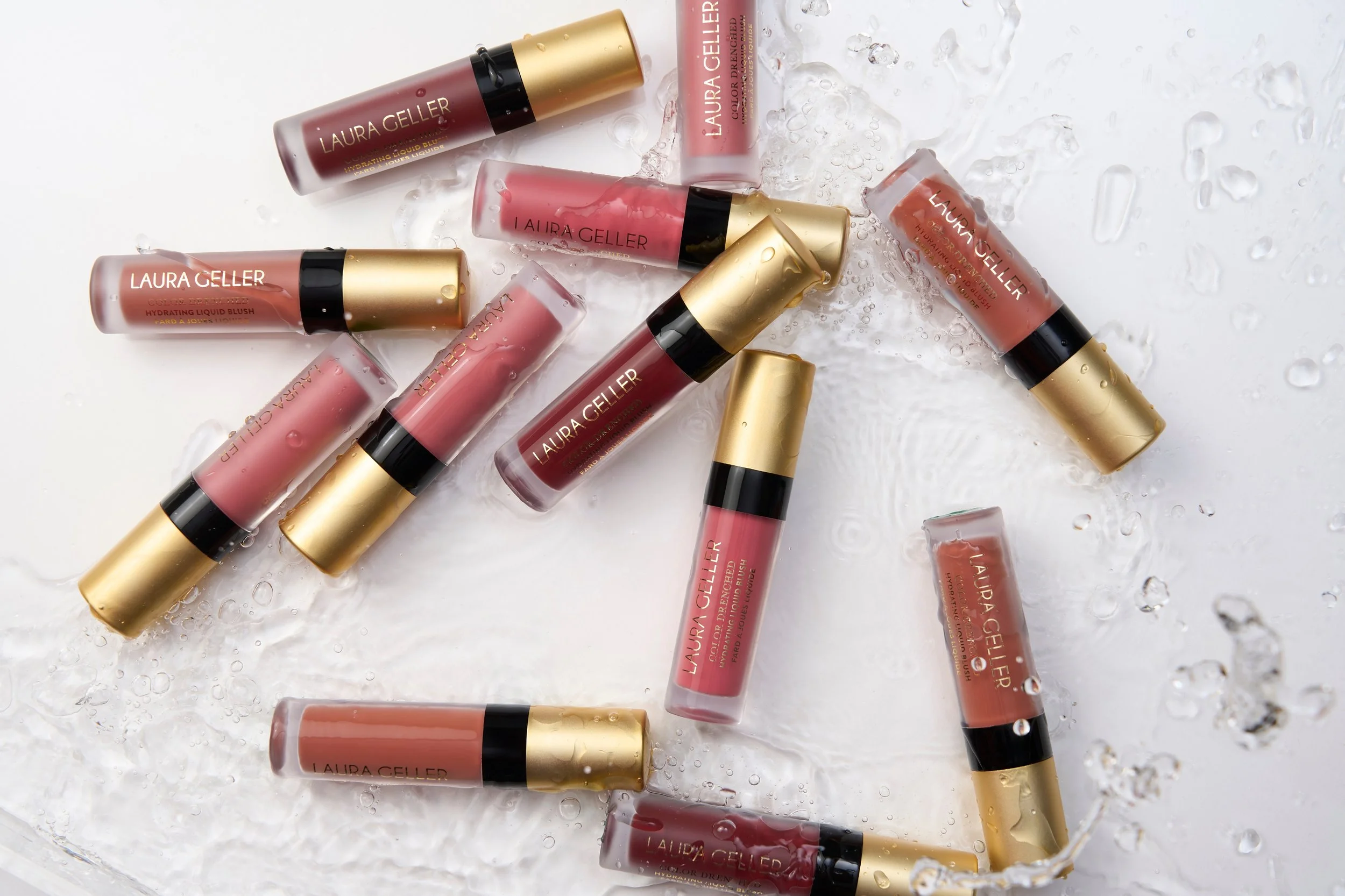 Color Drenched Liquid Blush - Art Direction