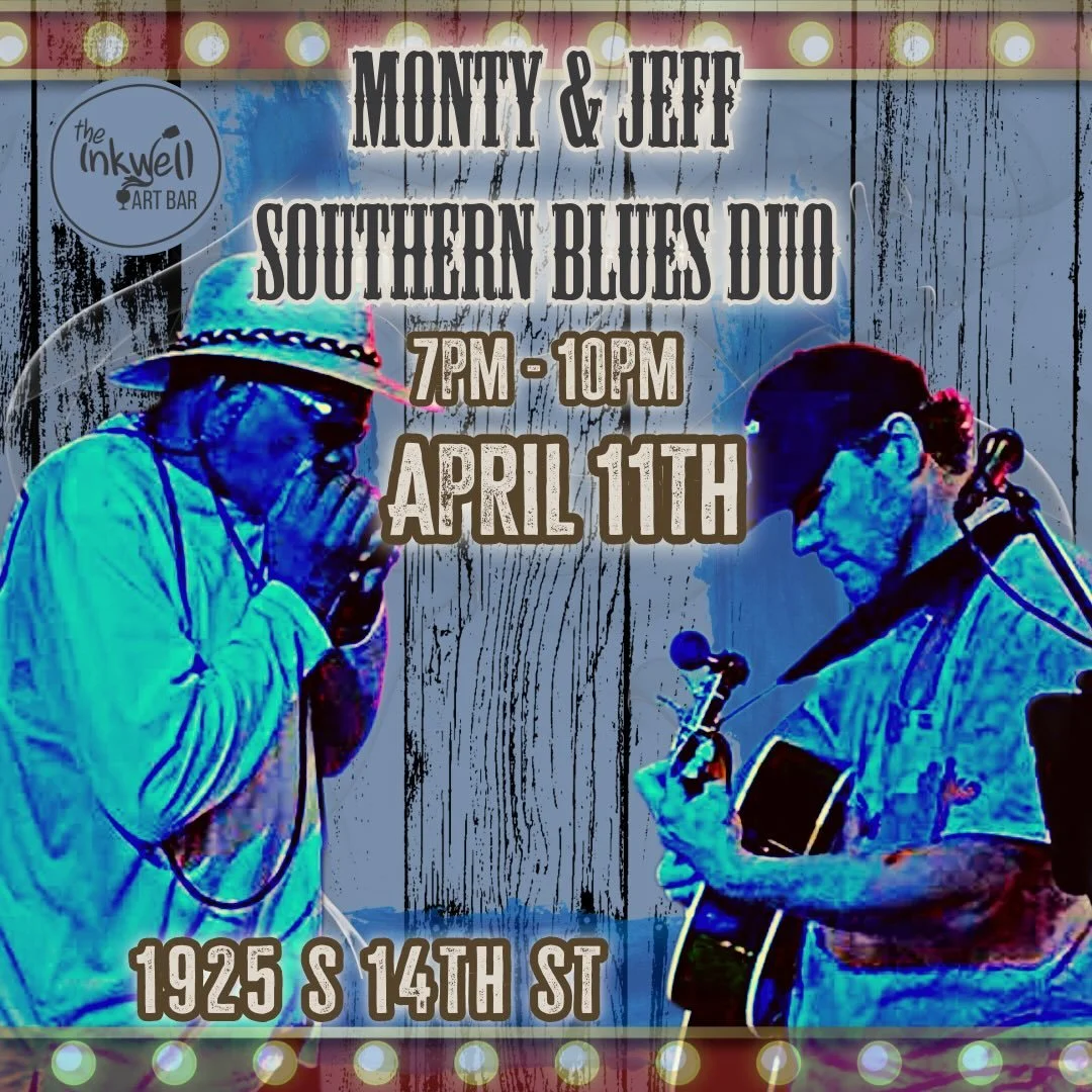 Monty &amp; Jeff are a local Southern rock duo built for a good jam.

Monty on guitar and Jeff on harmonica trade riffs and stretch songs into laid-back, groove-driven sets blending classic Southern rock with blues.

Live April 11th from 7&ndash;10 P