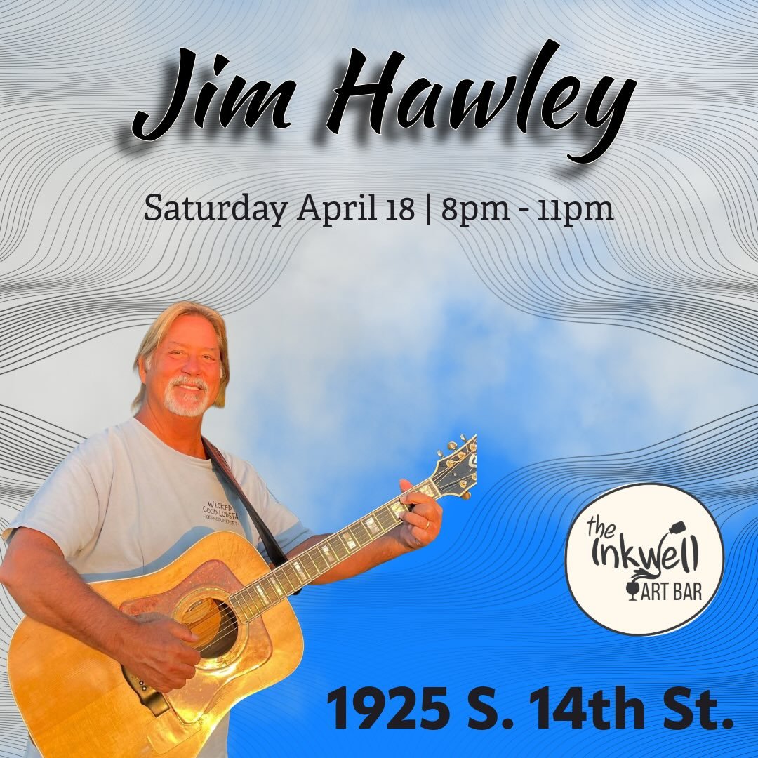 Enjoy the sounds of Jim Hawley

Saturday, April 18th. 8pm - 11pm.

Free Parking, All Ages.

Beer, Wine, THC, Espresso, Gift Shop, Art Gallery, and Bar Bites. 

1925 S 14th St, ste 4, Fernandina Beach, FL 32034

#fernandinabeachevents #fernandinabeach
