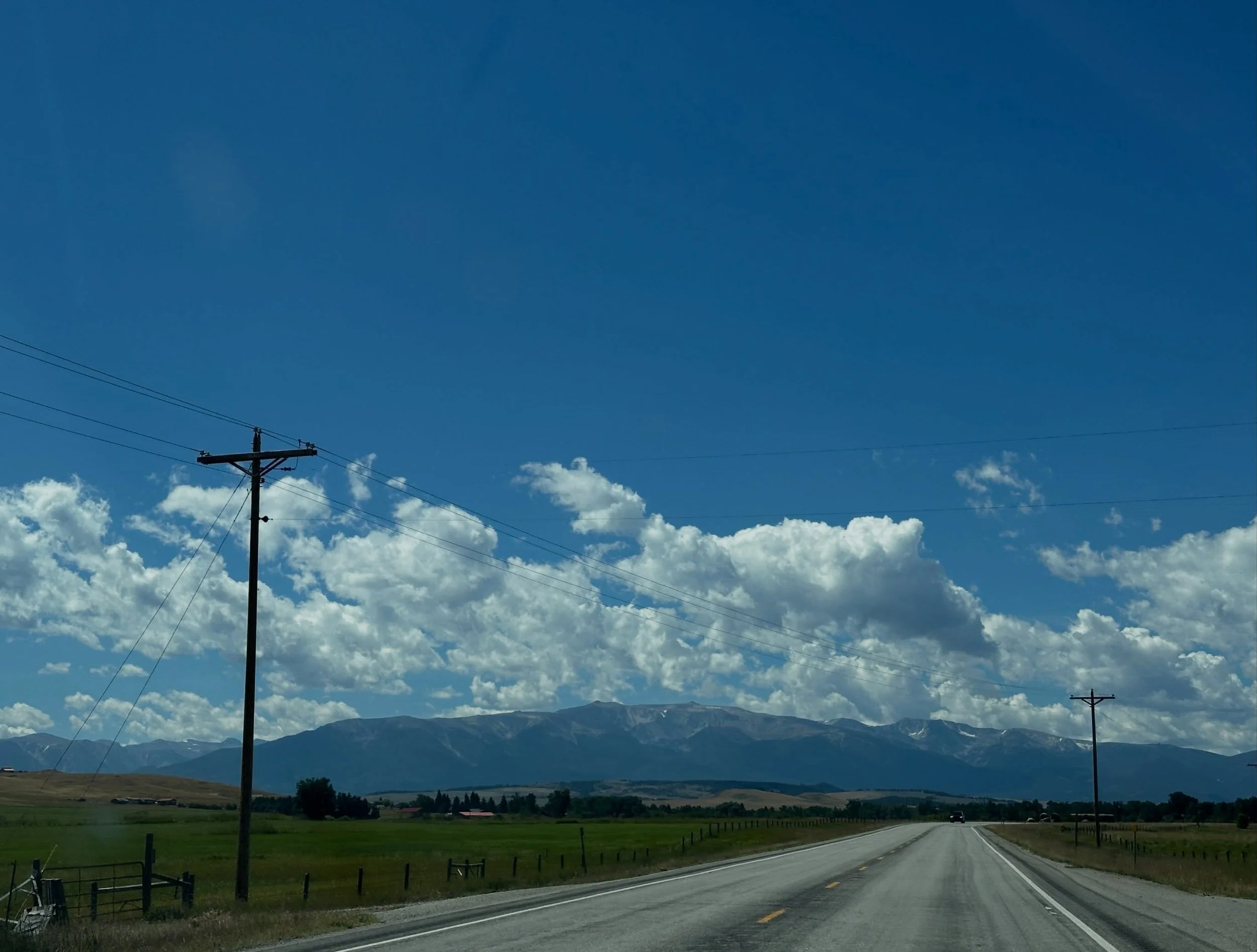 Took a long drive to see some beautiful people and saw some beautiful sights along the way.