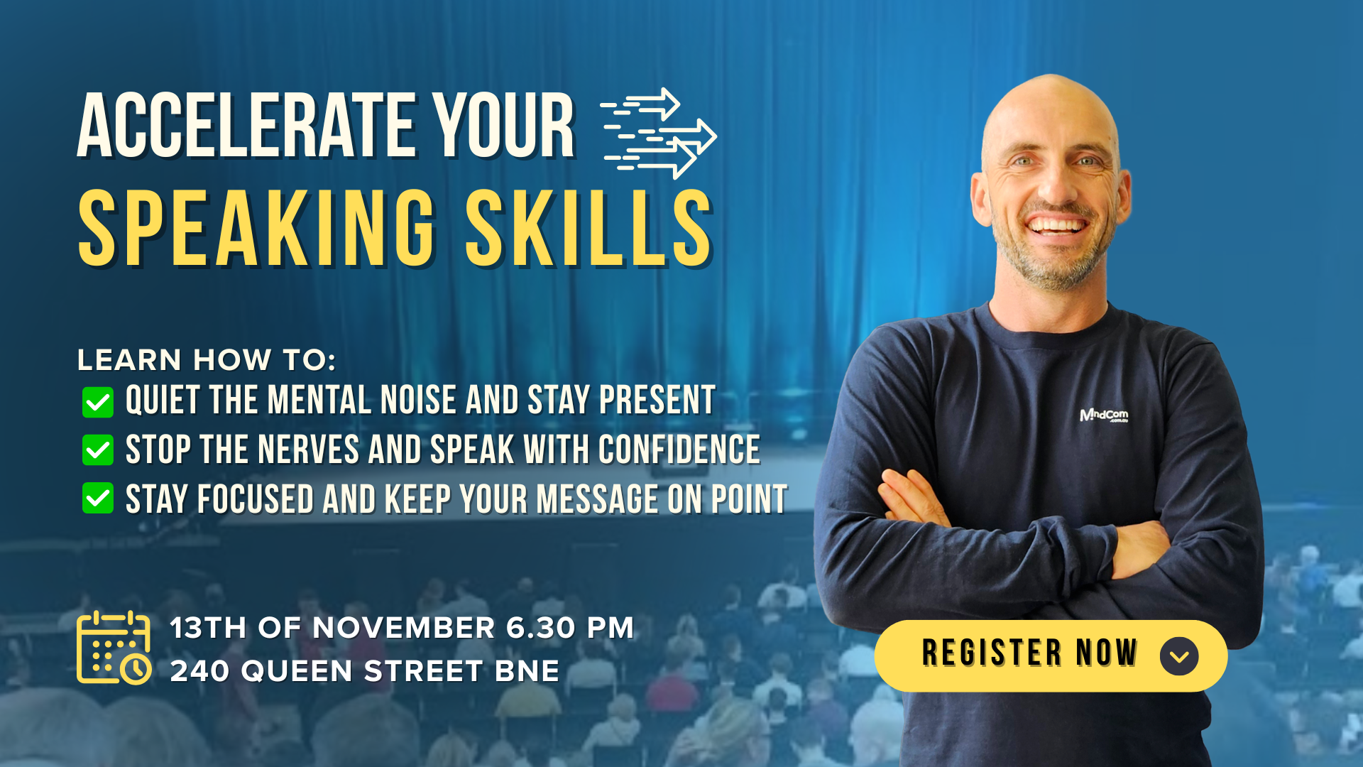 Public Speaking in Brisbane