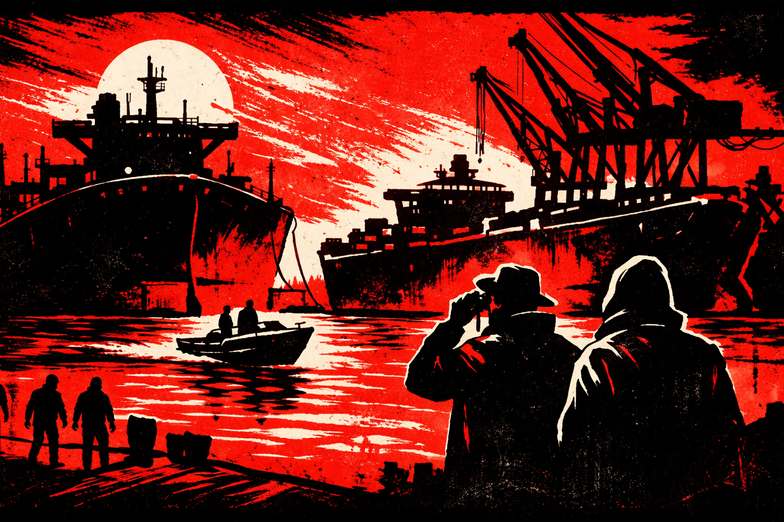 Russia's Little Red Men: The Shadow Fleet Spies Nobody’s Looking For