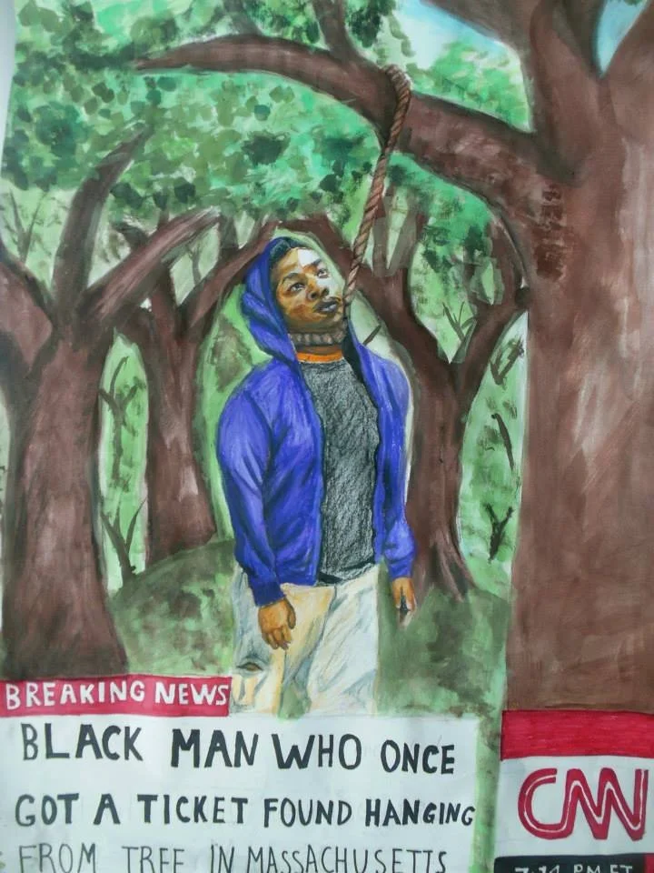 18 x 24 inches, mixed media on paper, 2015