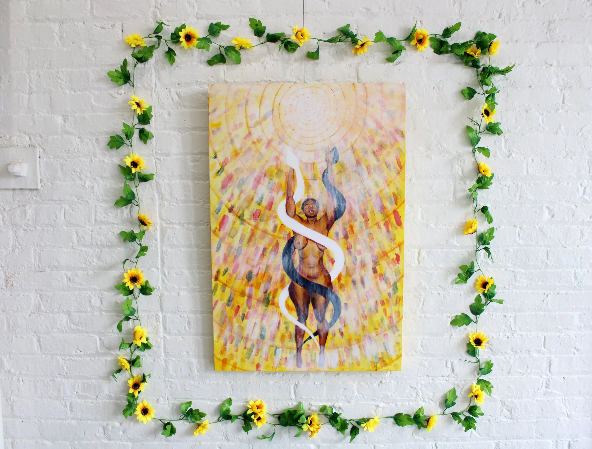 36 x 24 inches, acrylic on canvas, 2021