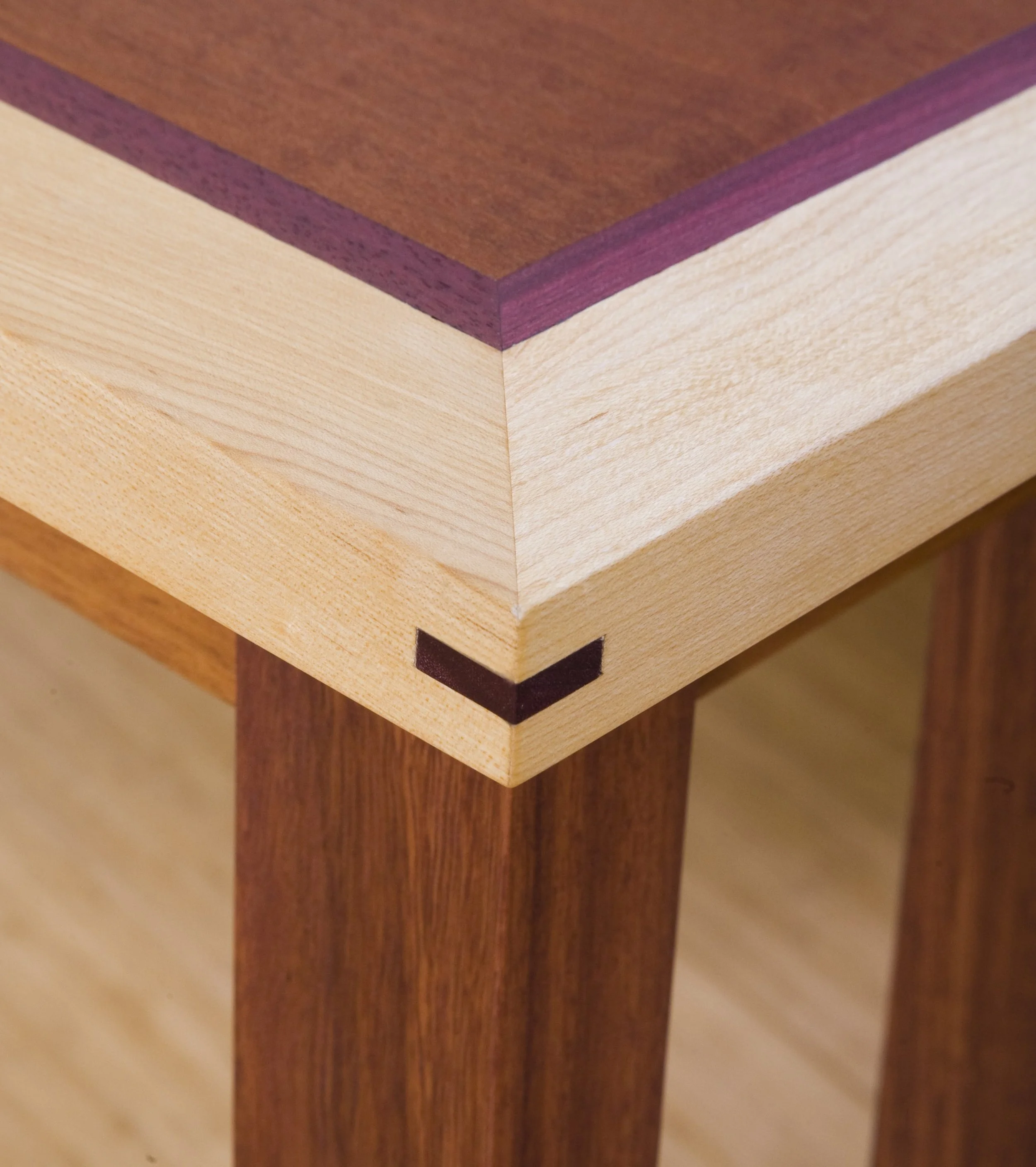 Inlayed table top