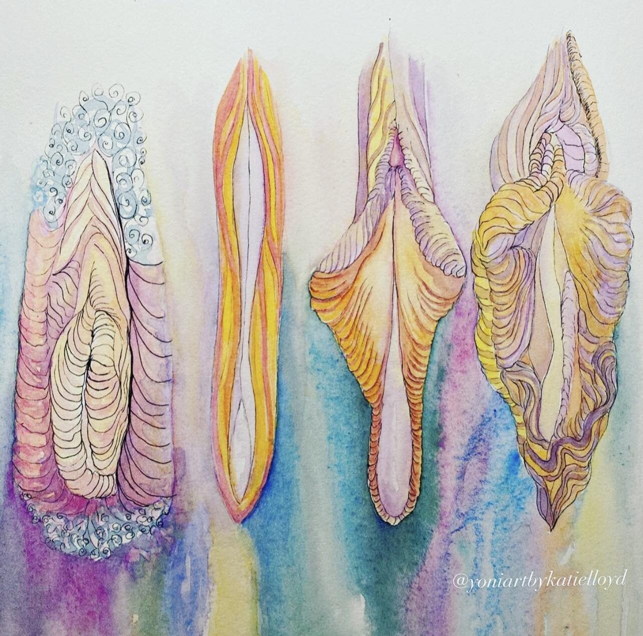 No two vulvas are the same 🎉 

Artwork Repost @yoniartbykatielloyd 

#femalesexuality #females #womenempowerwomen #womeninscience
#womensempowerment #womenleaders #clitoris #selfpleasure  #sexpositive #vivalavulvala #viva #la #vulva #pvssypower #vul