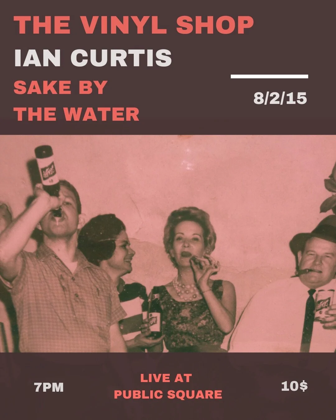 THE VINYL SHOP w/ Ian Curtis, Sake by the Water