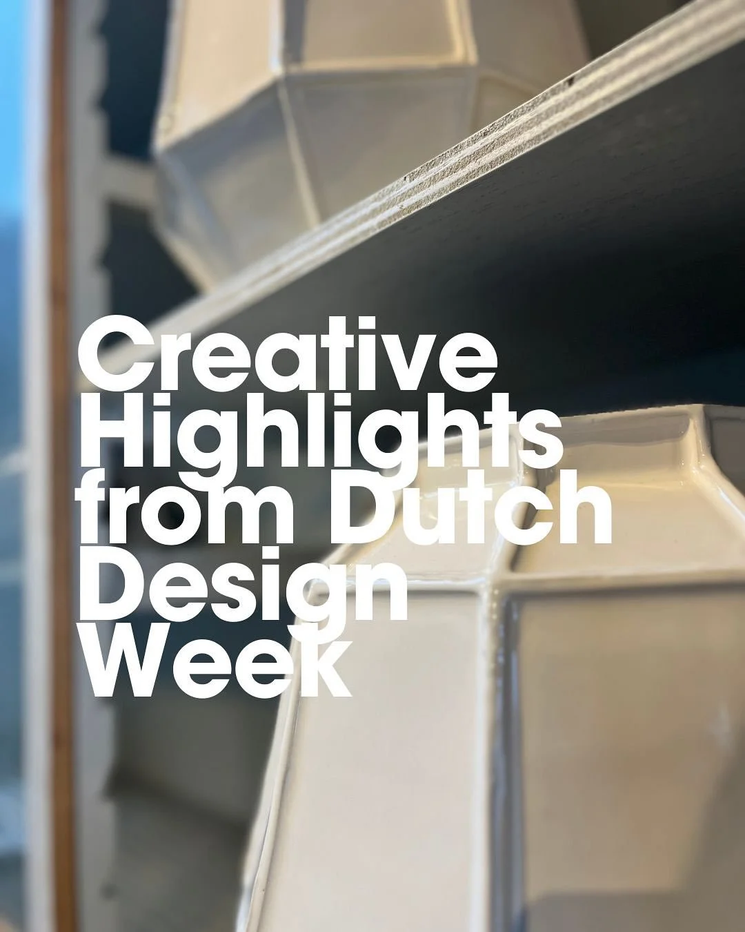 A few of our favourite finds from this years @dutchdesignweek - a week packed with inspiration, clever material experiments, and a real sense of joy in making.

Here are some of the projects that stood out for us:

+ @show_not_show - with incredible 