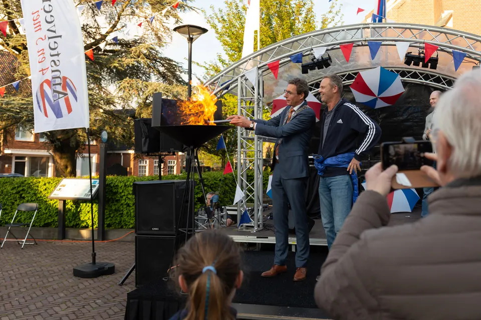 Bevrijdingsfestival in het Oude Dorp