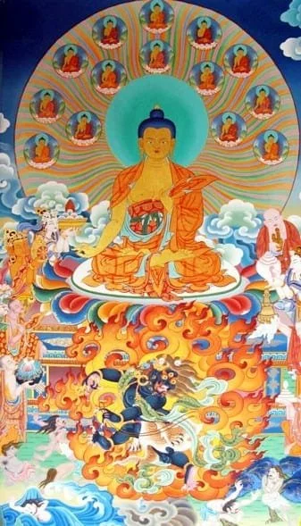 Amitabha Buddha Full Moon - Chotrul Düchen (Day of Miracles)