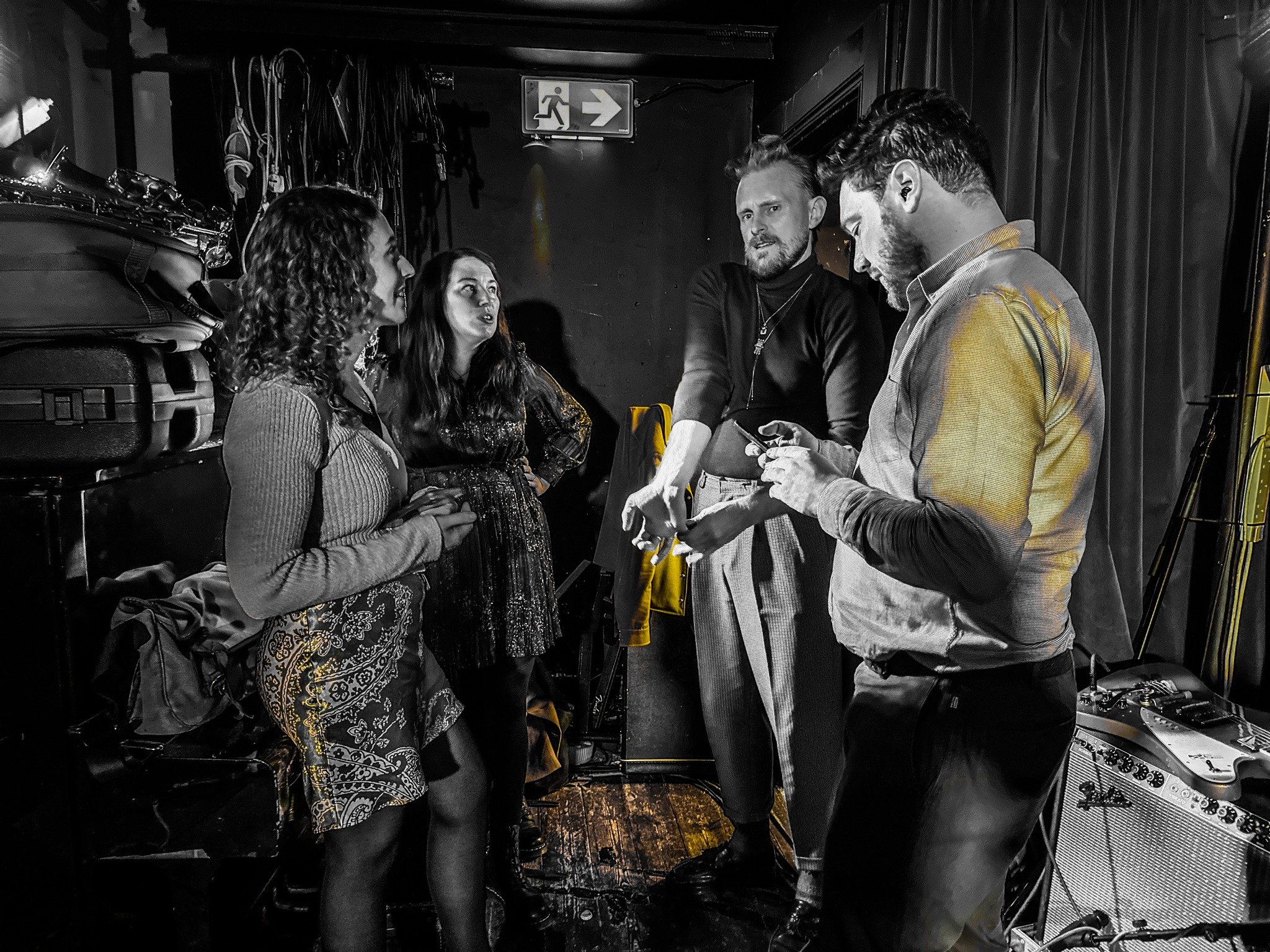 #Throwback. Backstage @cranelanetheatre for @guinnesscorkjazz 2023.

#GuinnessCorkJazz