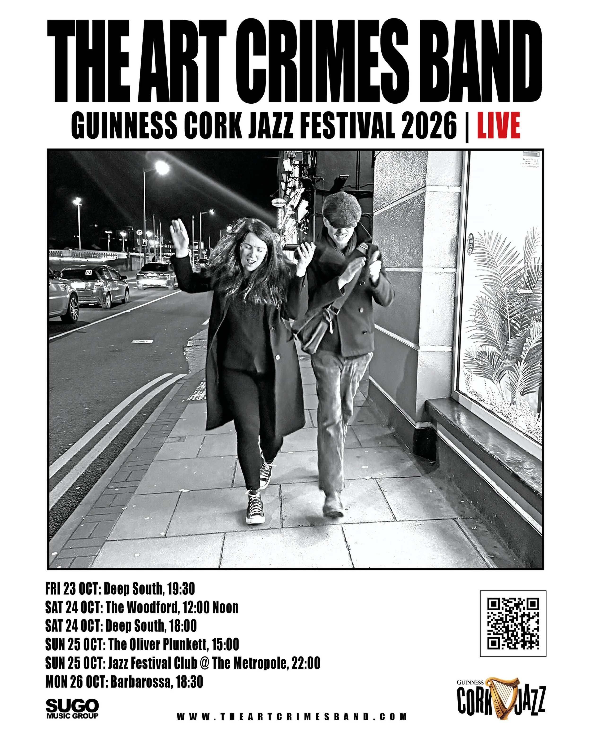 Let&rsquo;s go @guinnesscorkjazz #itsjazztime
