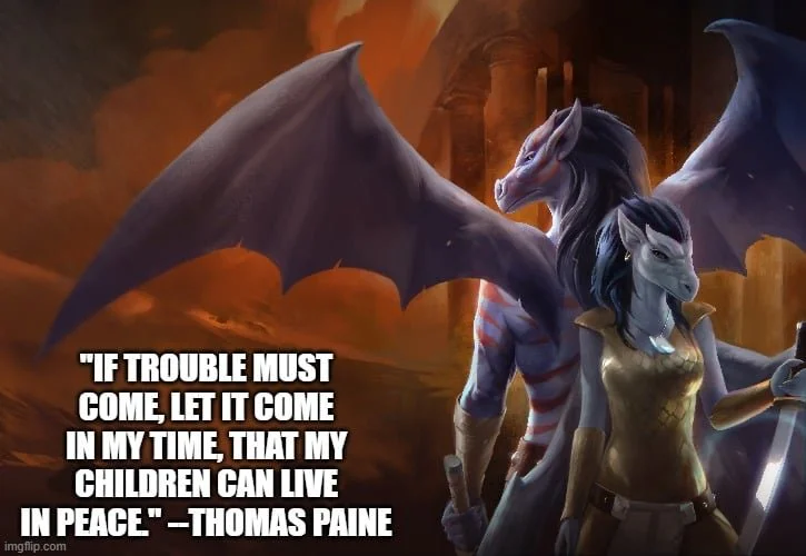 Who does your character fight for?