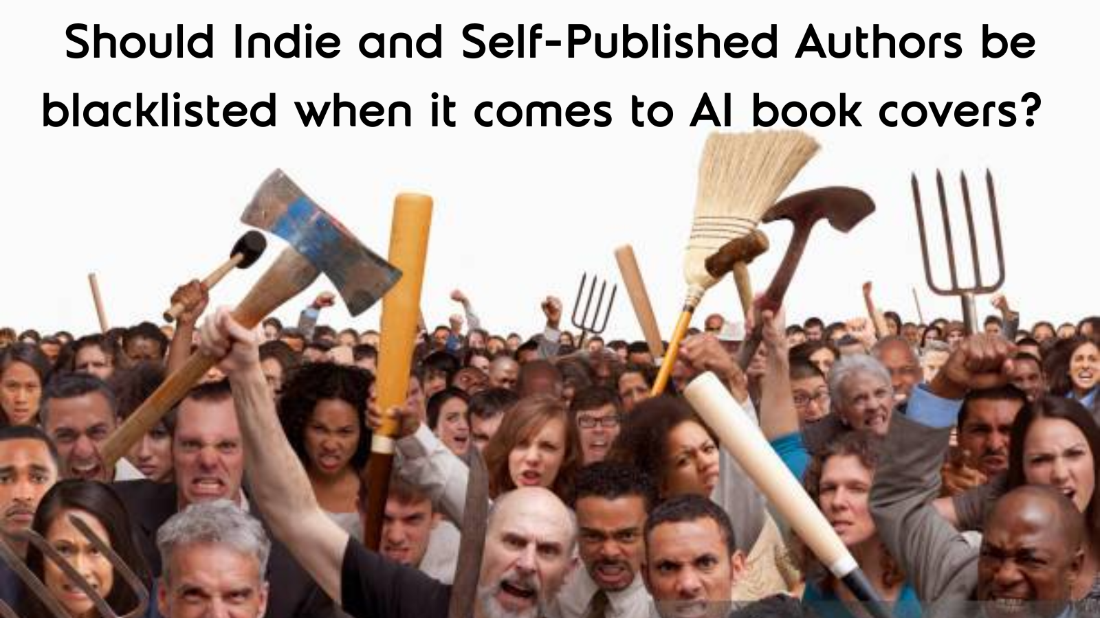 Should Indie and Self-Published Authors be blacklisted when it comes to AI book covers?