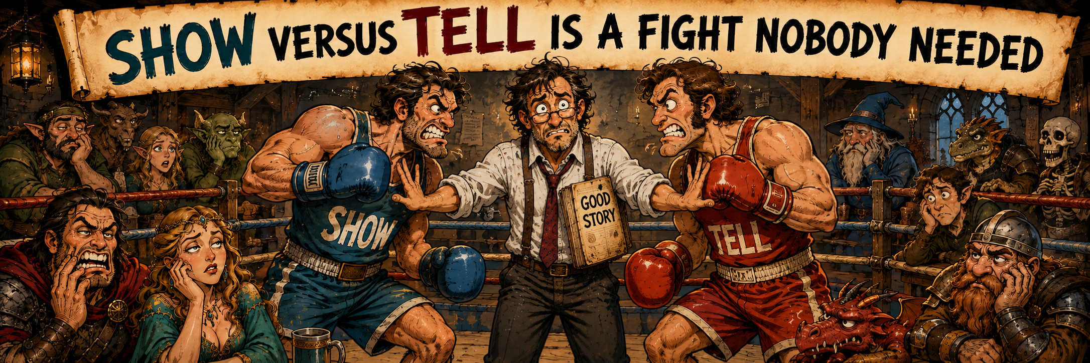 Show versus tell is a fight nobody needed