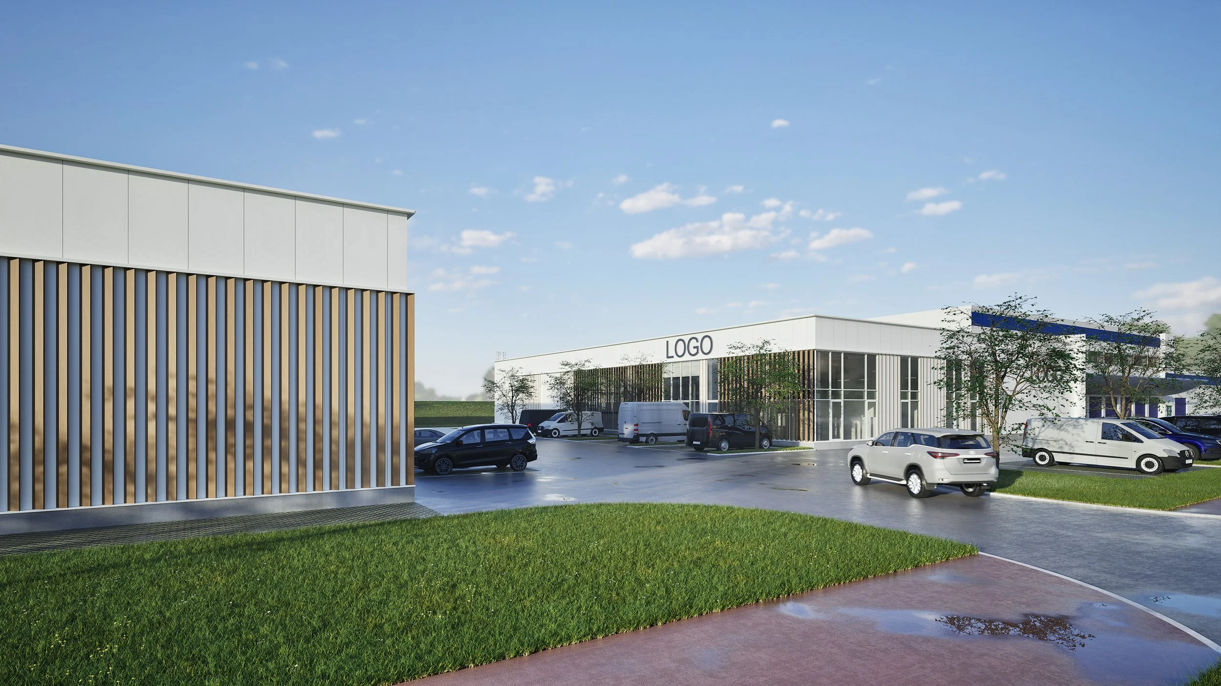 Extension for an Industrial Building