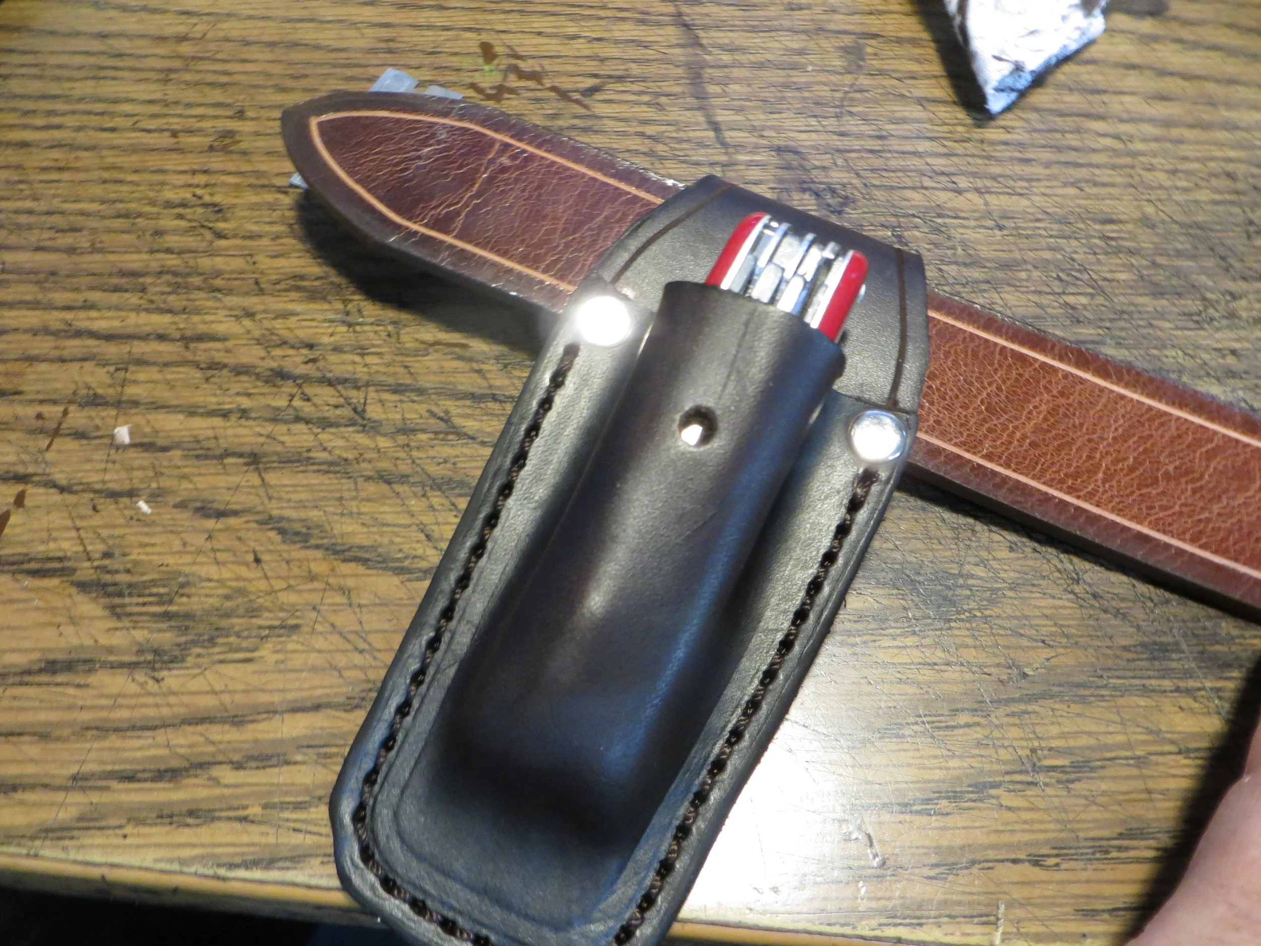 Swiss Knife Case — Frontier Leather WorksHolsters, Rifle Slings, Chest ...