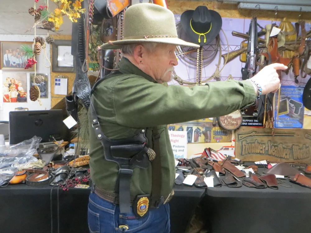 Our shoulder holsters are designed to fit your needs and specifications