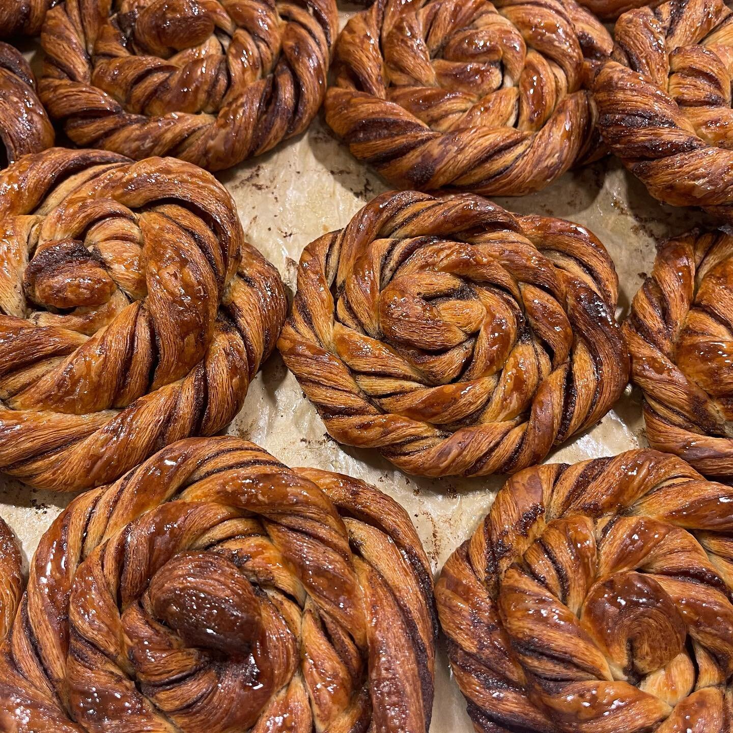 Cardamom Buns are back at K Street and Airport Heights all week long! Cardi-Bs!