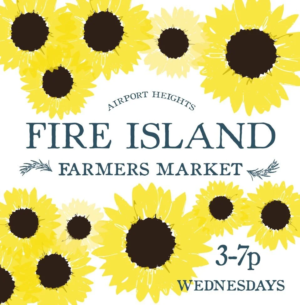 Fire Island&rsquo;s first summer market is just a week away! This Wednesday (5/20) our Airport Heights bakery will host local vendors (3pm-7pm) and live music (4pm-6pm)! @littlesister.espresso will be open until 6:30pm serving coffees, teas, Italian 