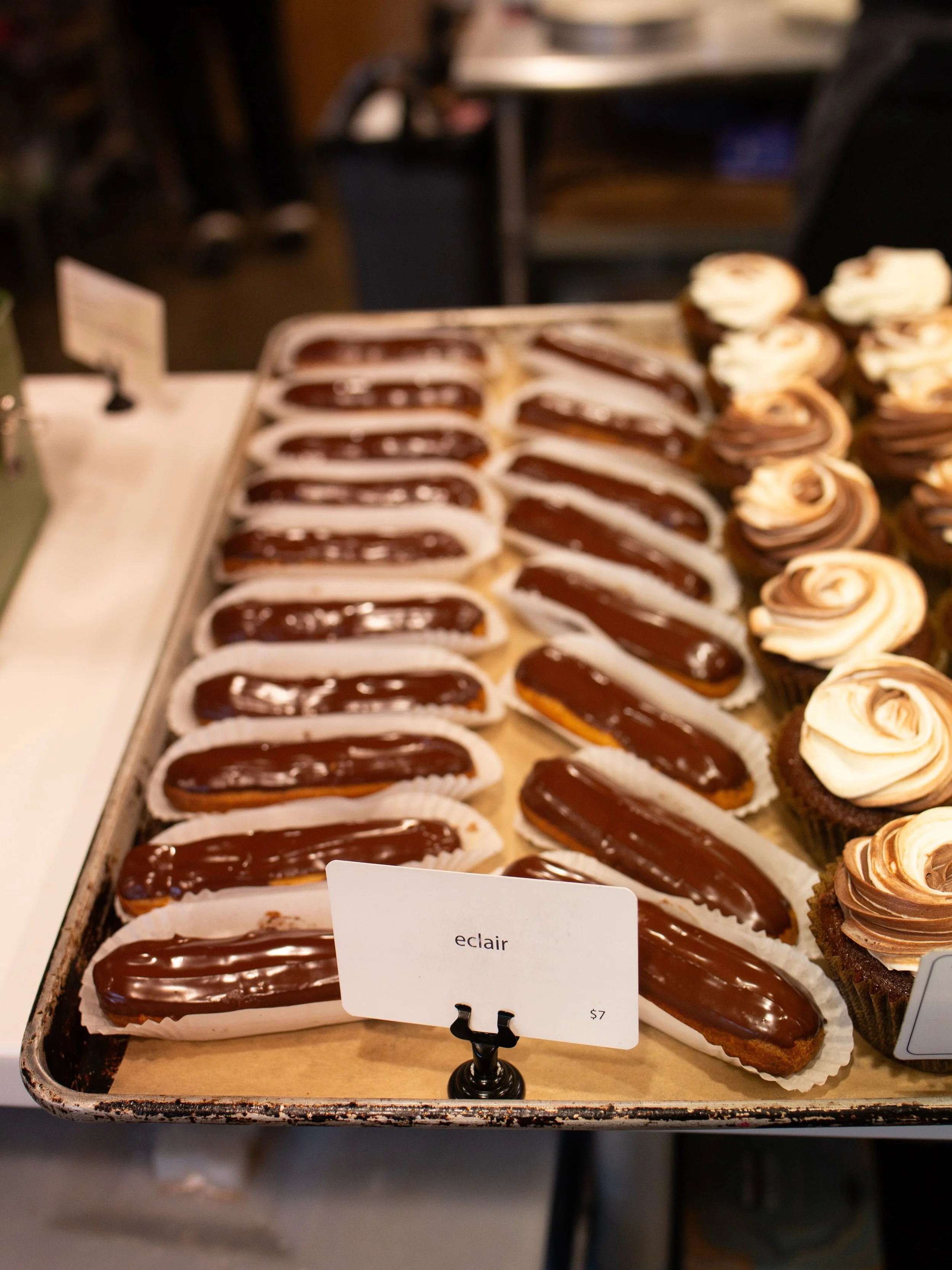 We love eclairs 🫶

We are hoping to make them more consistently this winter, so be on the lookout for this divine treat. 

Thanks, Anchorage. We love you!