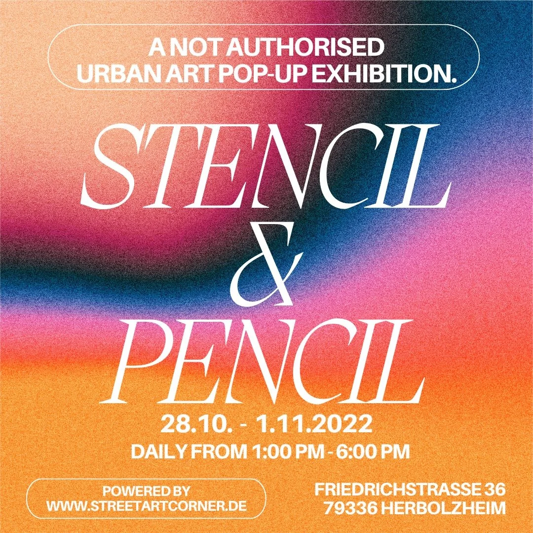 GROUP SHOW - Stencil &amp; Pencil (Herbolzheim, Germany)