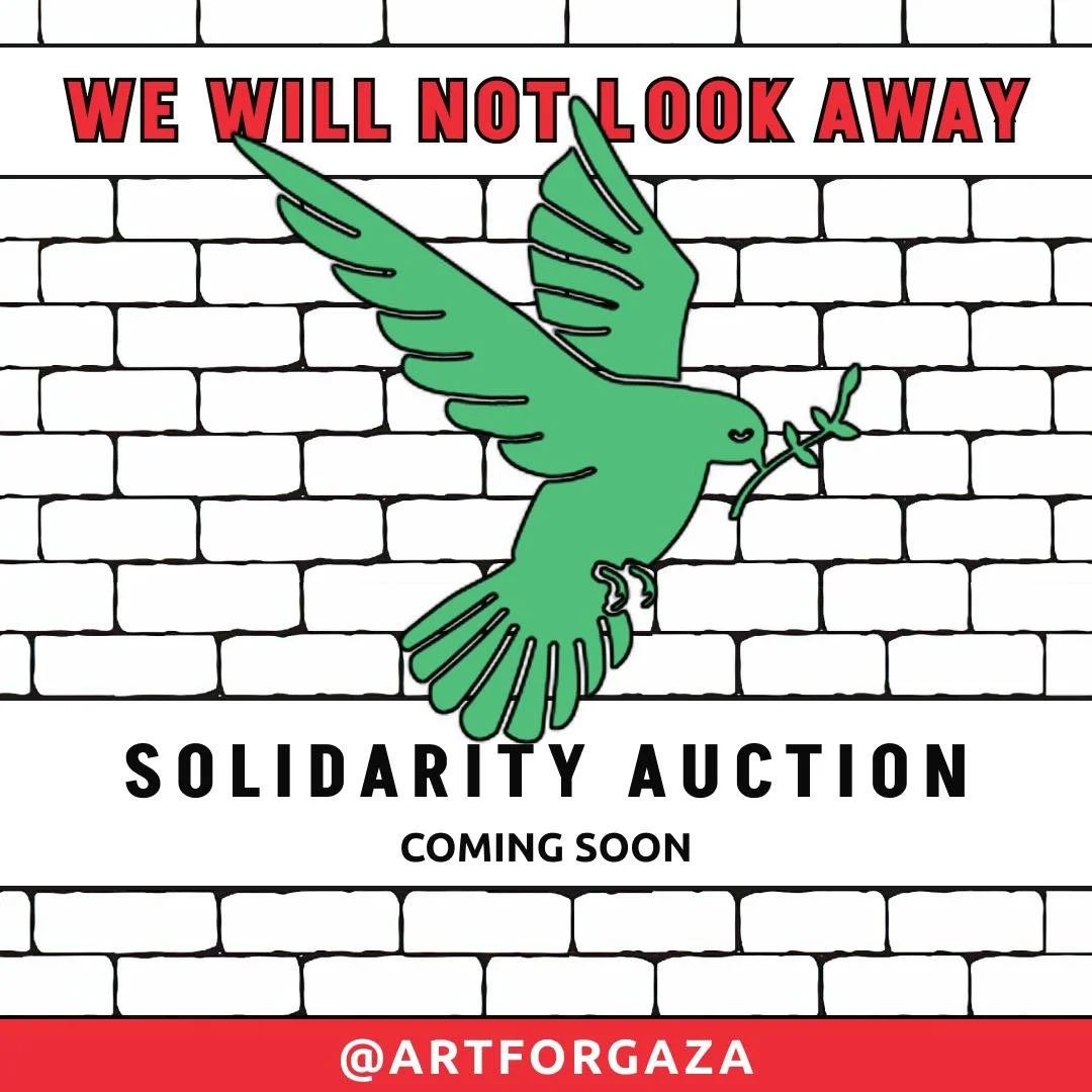SOLIDARITY AUCTION ART FOR GAZA