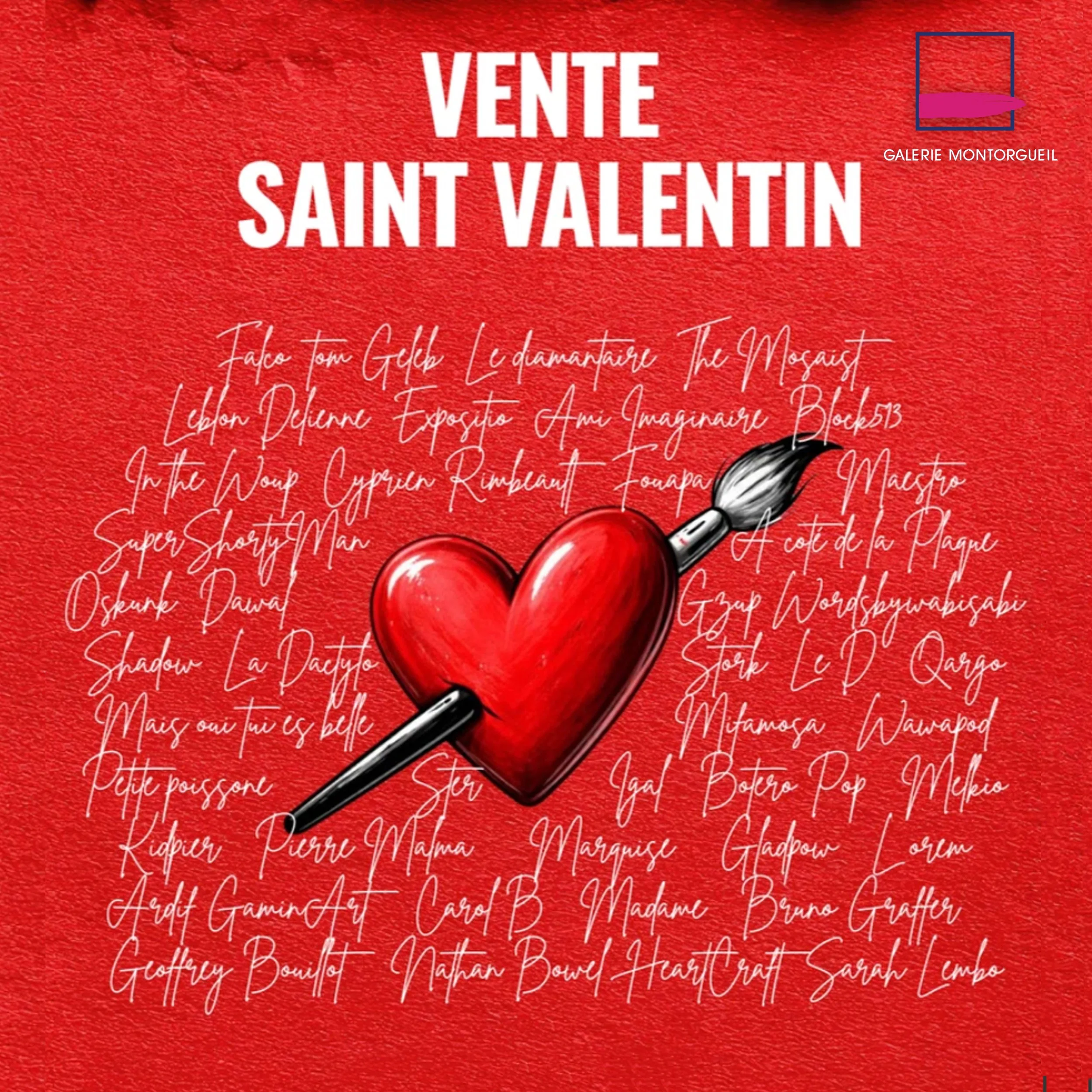 Group show, Galerie Montorgueil &amp; Ebay Live (Paris, France)