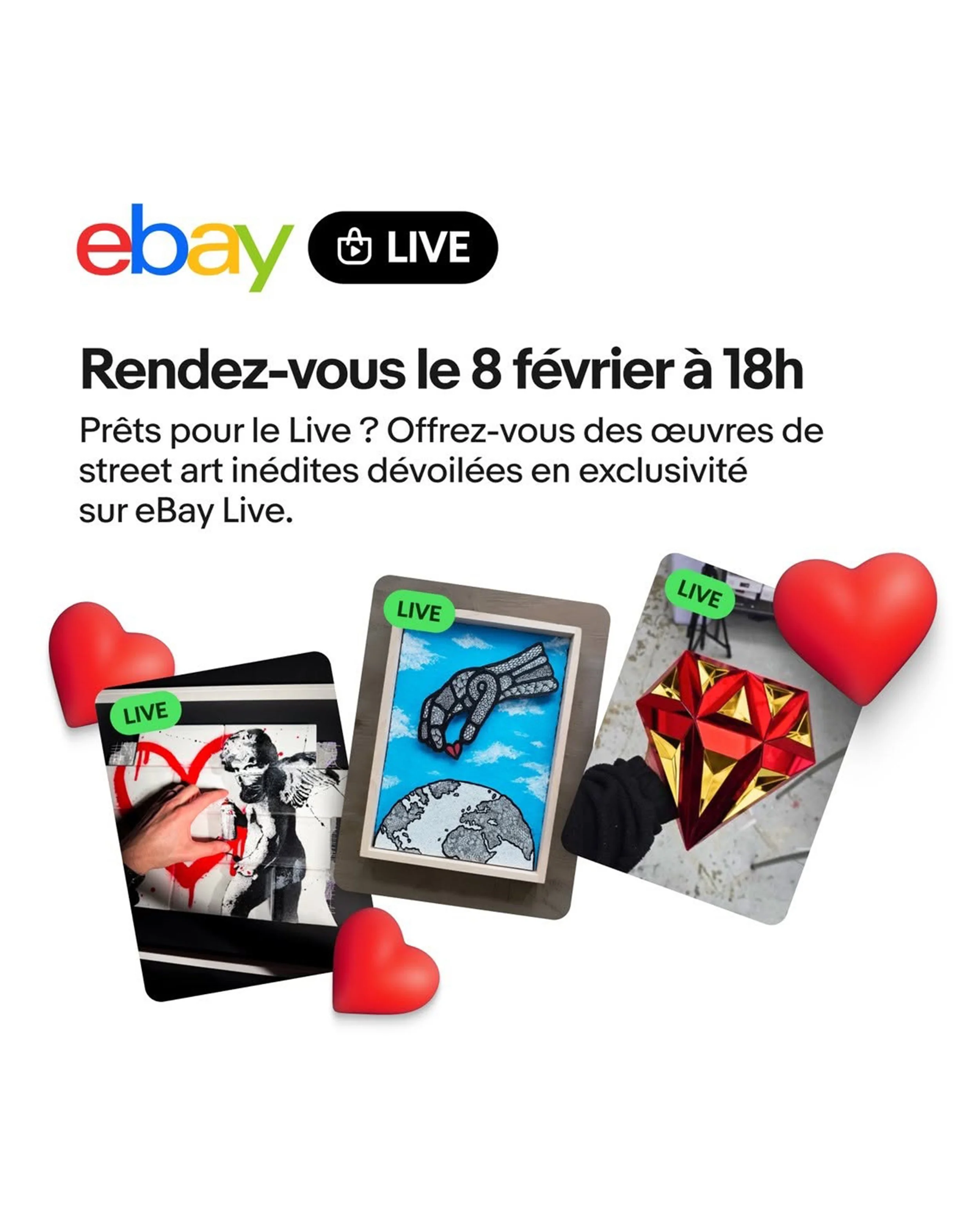 EBAY LIVE Shopping - Ebay France x Galerie Montorgueil