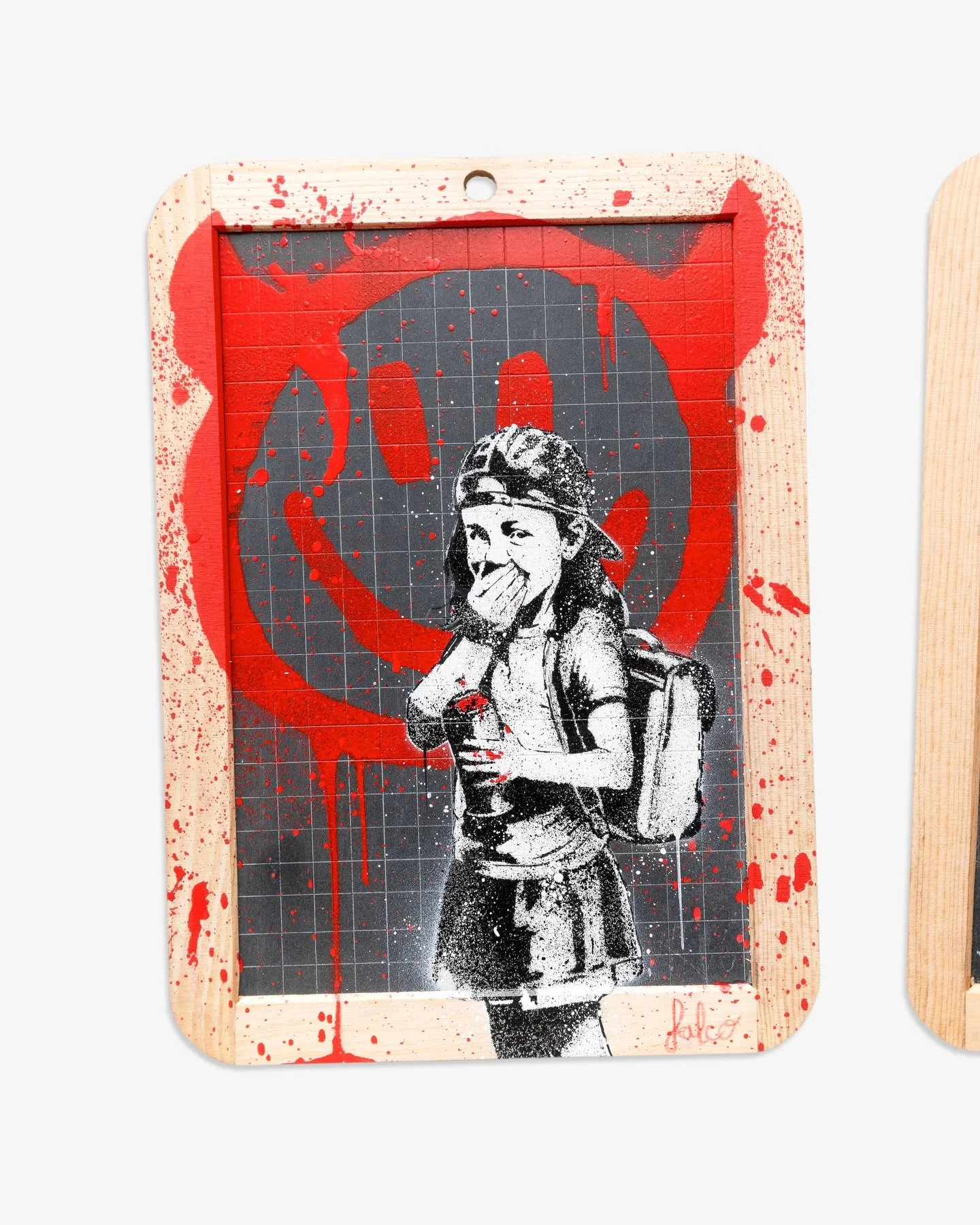 &Ccedil;a note s&eacute;v&egrave;rement chez @galeriemontorgeuil pour leur prochain Live Shopping en partenariat avec @ebay_fr 🥸📏 

Je vais encore &ecirc;tre puni 🤧

(Support impos&eacute;, 24 x 16 cm, &oelig;uvre originale 1/1)
__________________