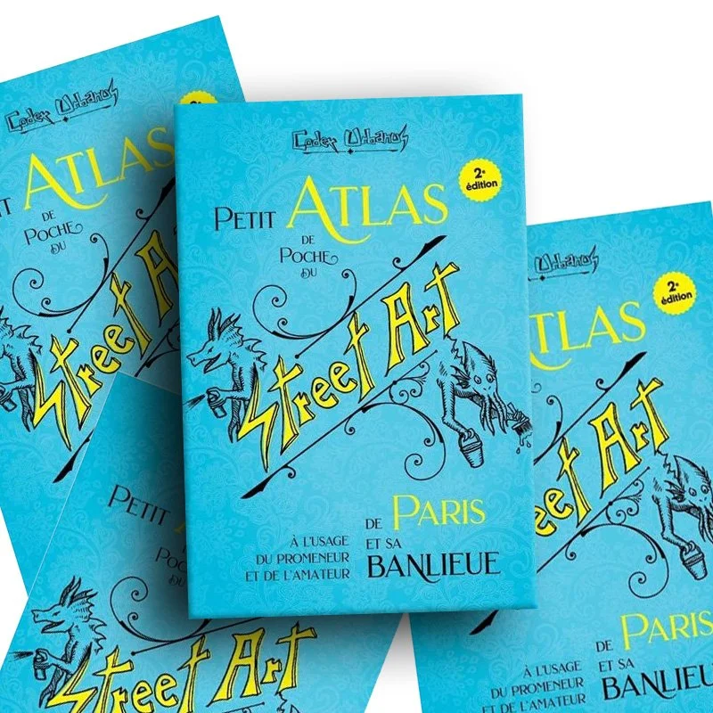 BOOK SIGNING FOR "Petit Atlas du street art 2", Street Art Denfer (Paris, France)