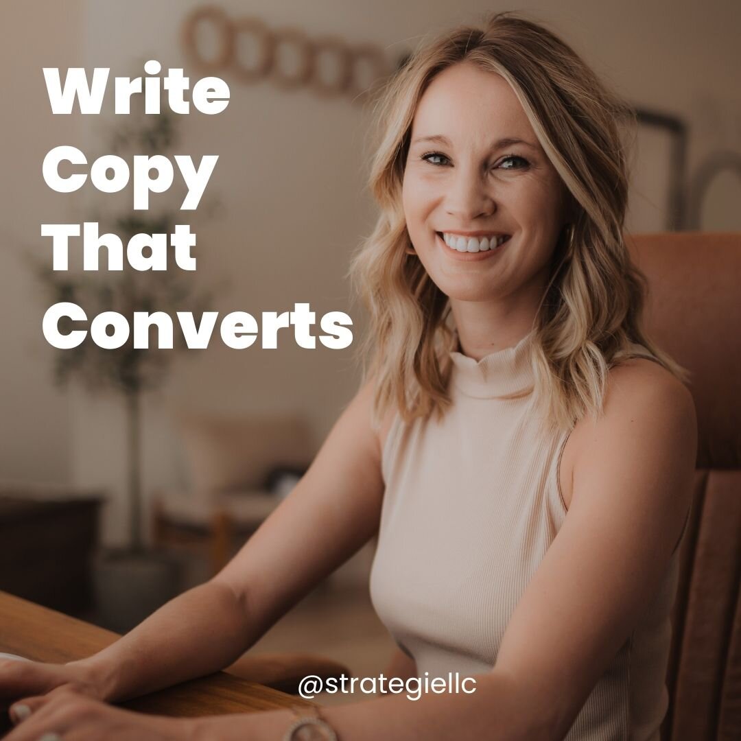 Copywriting is a very important skill when it comes to writing emails, social media posts and blogs. 

Every post does not have to necessarily follow this formula, but it is a good one to consider when posting about your products and services.

#copy