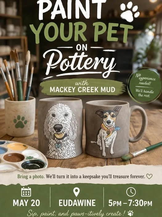 Paint Your Pet on Pottery