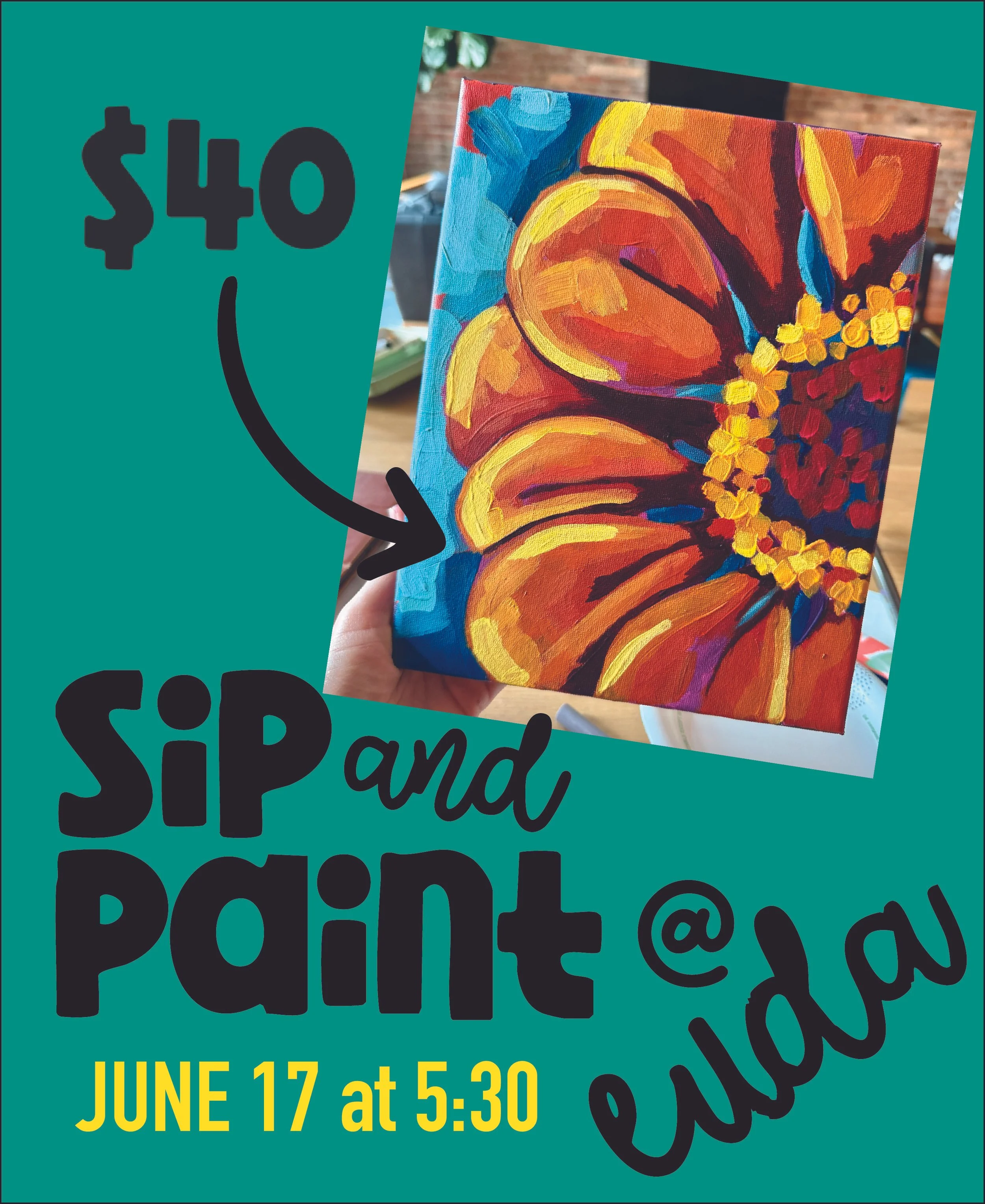 Crafts for the Uncrafty: Sip and Paint