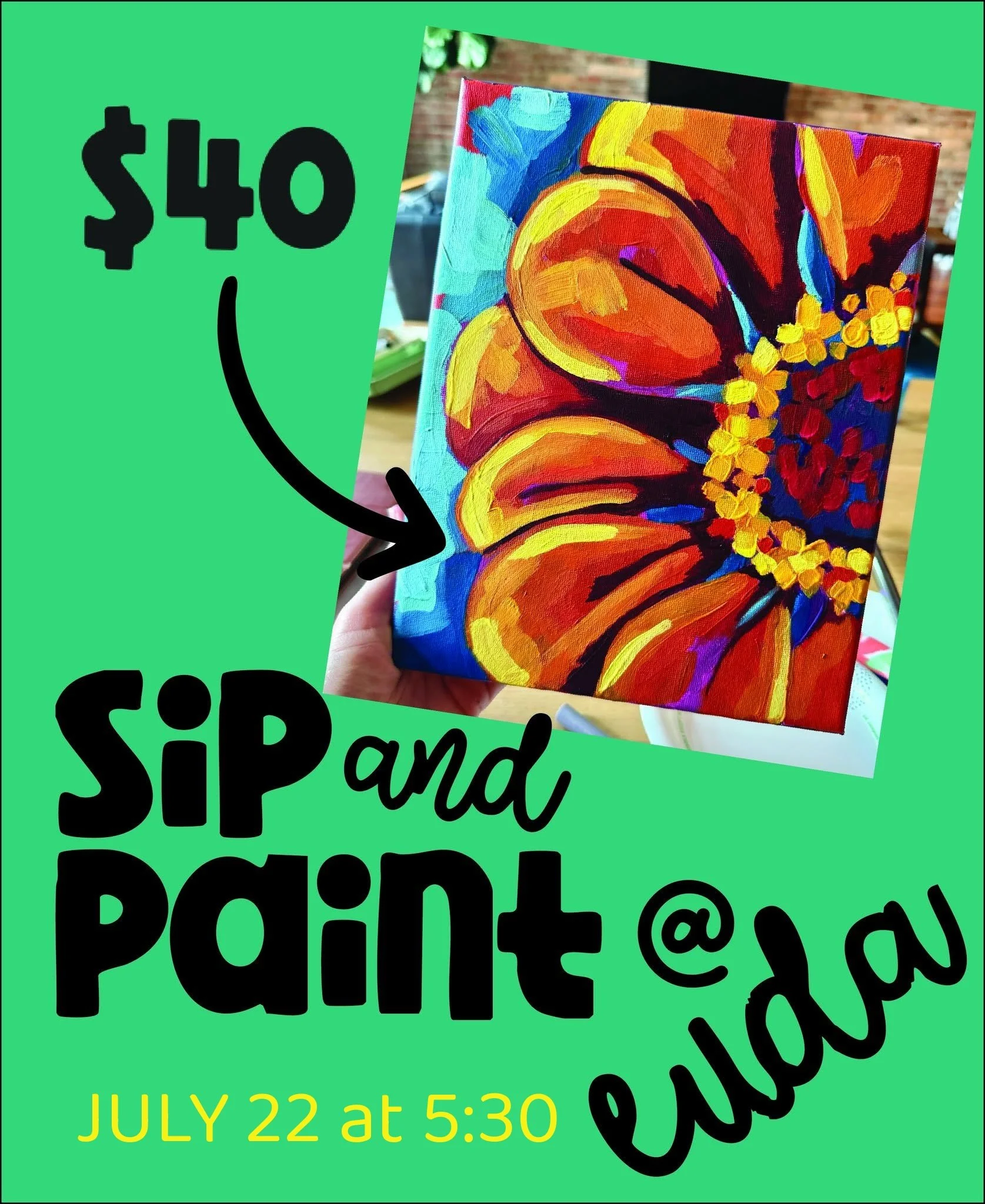 Crafts for the Uncrafty: Sip and Paint