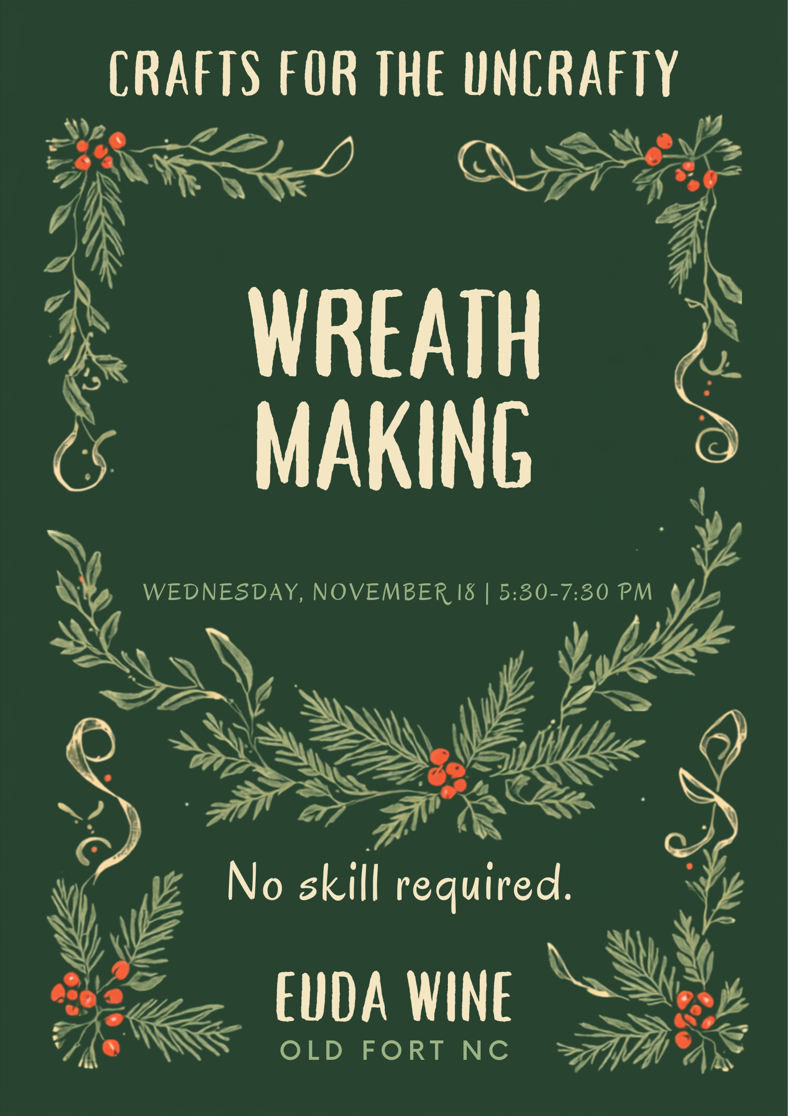 Crafts for the Uncrafty: Wreath Making