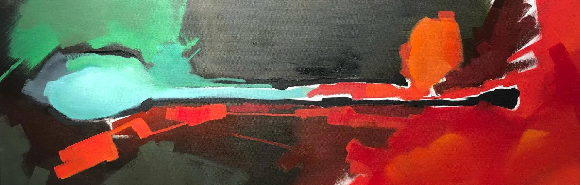 Breach of Security, Oil on Canvas, 2018 (sold)