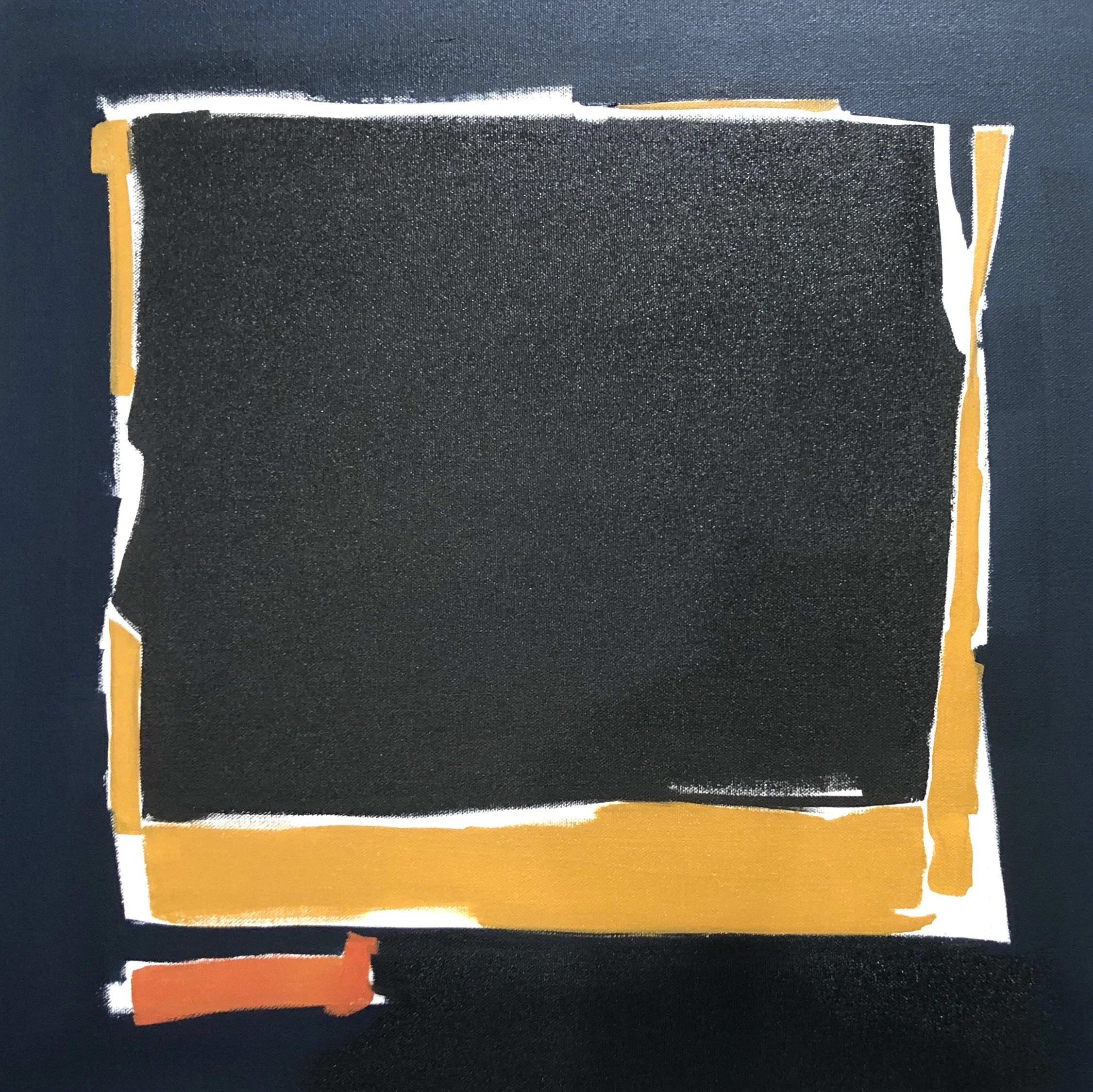 Mirror, Oil on Canvas, 2018 (sold)