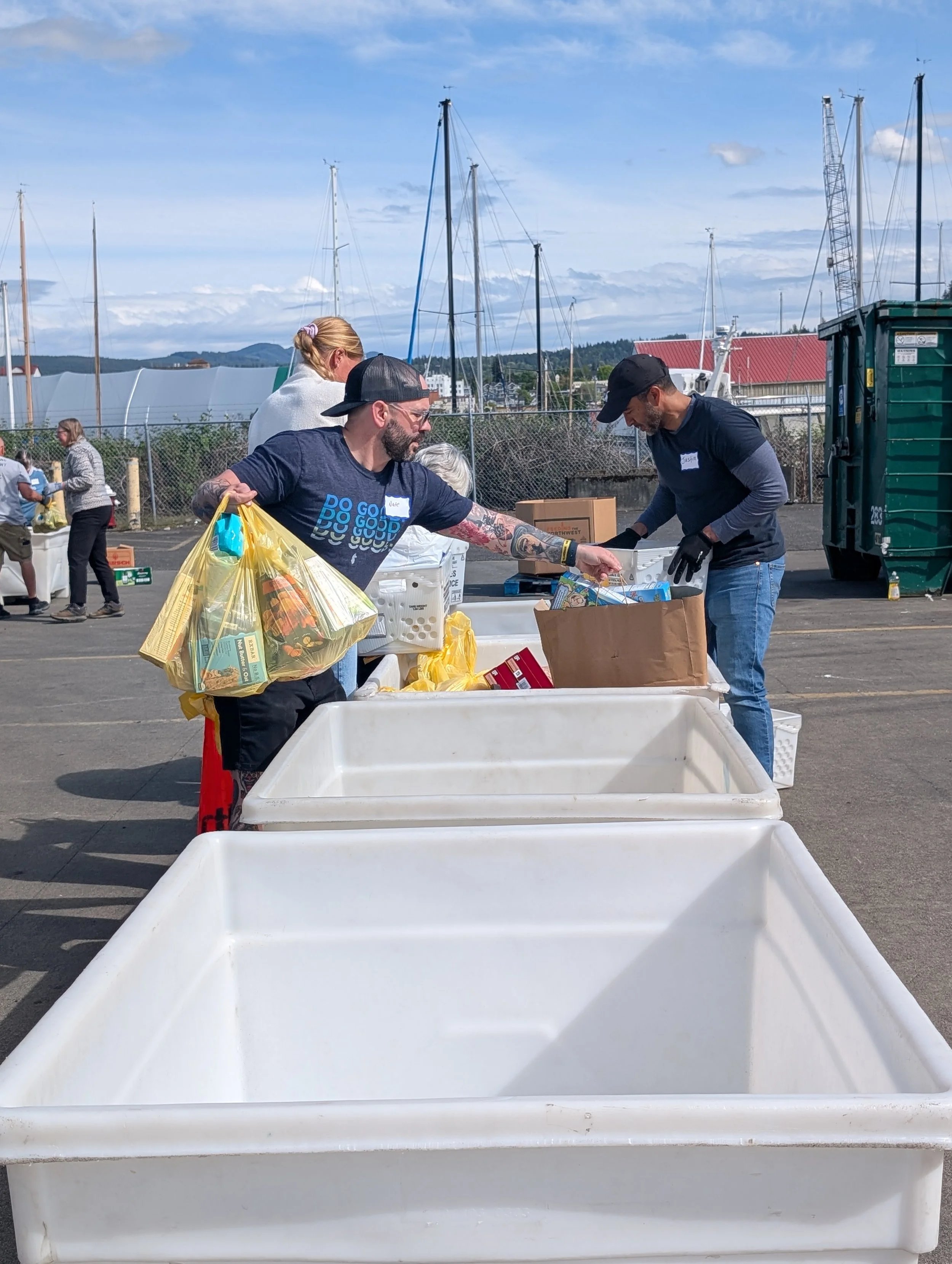 Food Drive Response Team Load In Shift 1