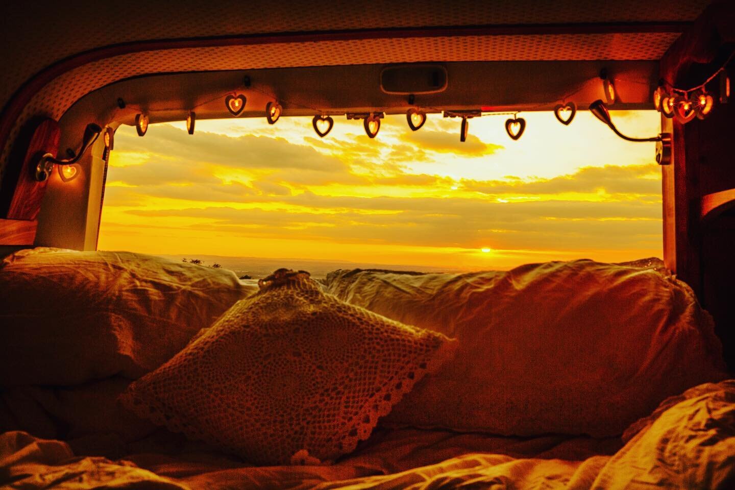 What could be more romantic than this view from your bed. 

#campervanhire #romantic #campervanlife #adventure #vanlifeideas #projectvanlife #vanlifeexplorers #ourcamplife #homeiswhereyouparkit #stayandwonder 
#roomwithaview #ukroadtrip #couplesgetaw