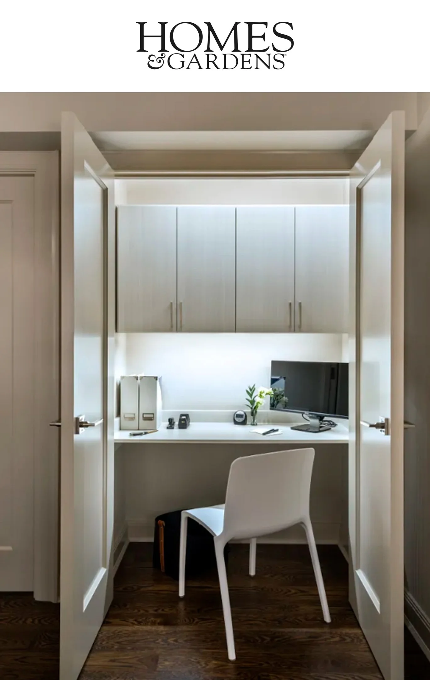 Match the closet doors to the rest of your home