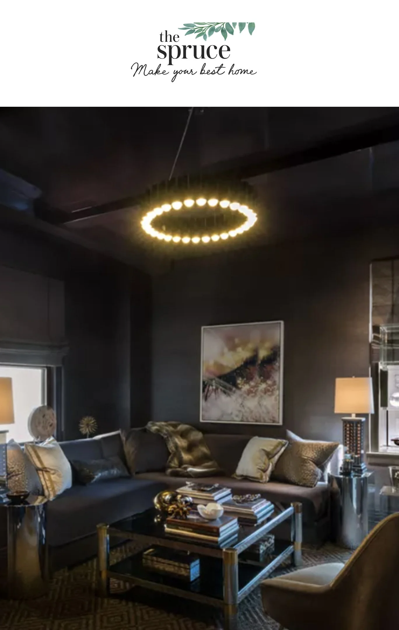 Ideas for Brightening a Dark Living Room