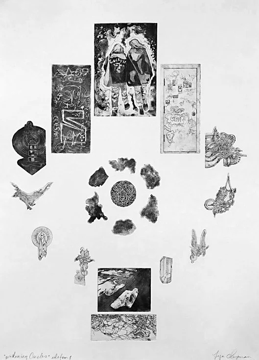 Widening Circles
etching on paper