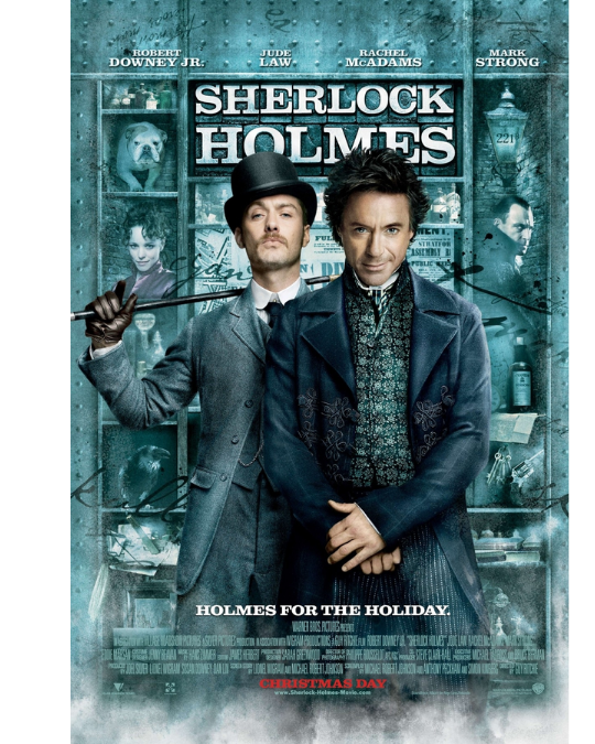 Sherlock and Watson look tough and mischievious